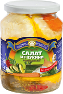 Овощной салат из цукини застольный