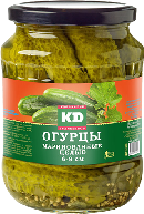 Огурцы маринованные целые