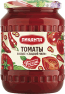 Томаты в соусе сладкий чили ТМ «Пиканта»