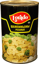 Шампиньоны резаные