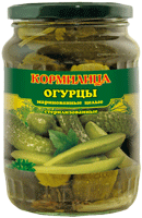 Огурцы маринованные (без уксуса)ТМ Кормилица